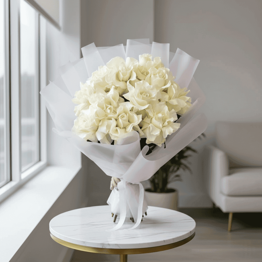 13 французских роз (цвет на выбор) — фото 2 — купить в Тбилиси — фото 2