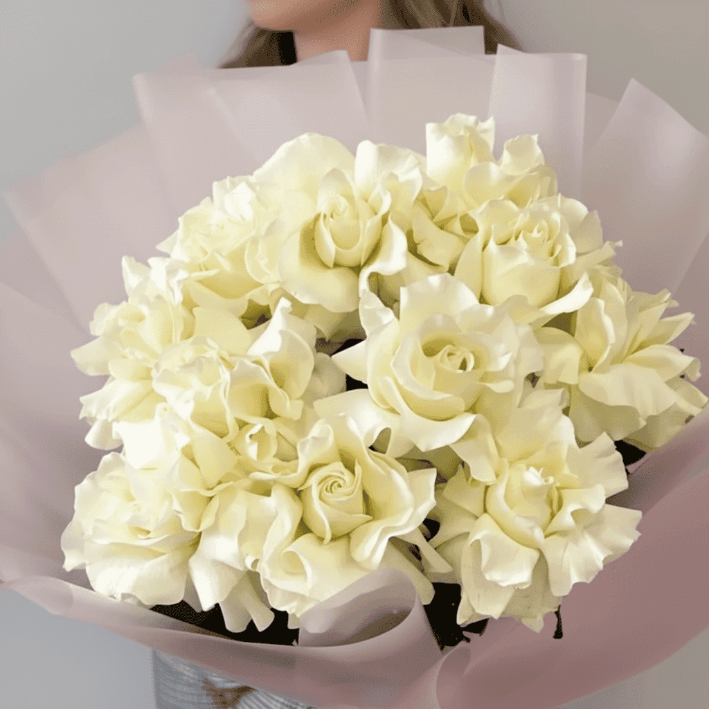 13 французских роз (цвет на выбор) — фото 3 — купить в Тбилиси — фото 3