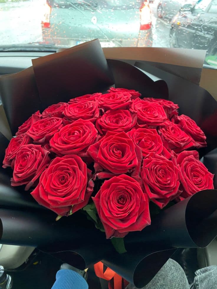 21 роза (цвет на выбор) — фото 2 — купить в Тбилиси — фото 2