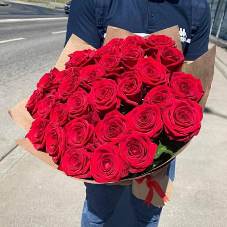 31 роза  (цвет на выбор) — фото 2 — купить в Тбилиси — фото 2