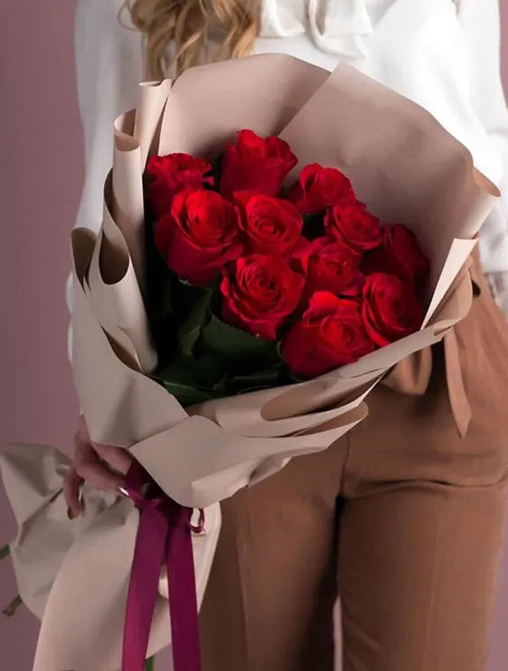 Букет 11 роз Эквадор