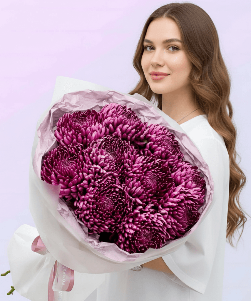 Хризантема Бигуди