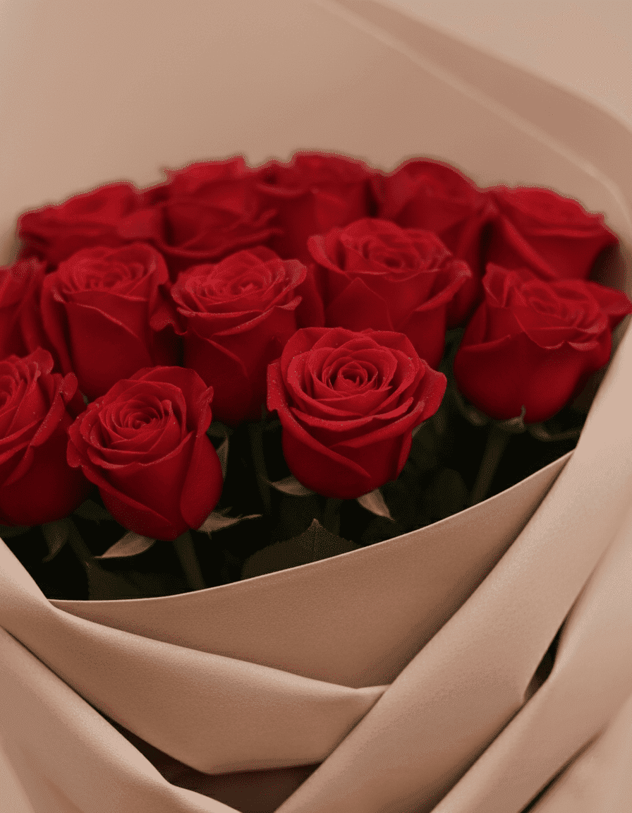 Букет "RedRose" - эквадорская роза — фото 2 — купить в Тбилиси — фото 2