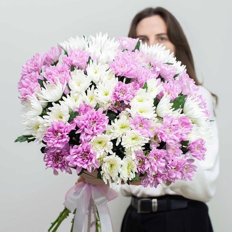 Хризантема кустовая поштучно