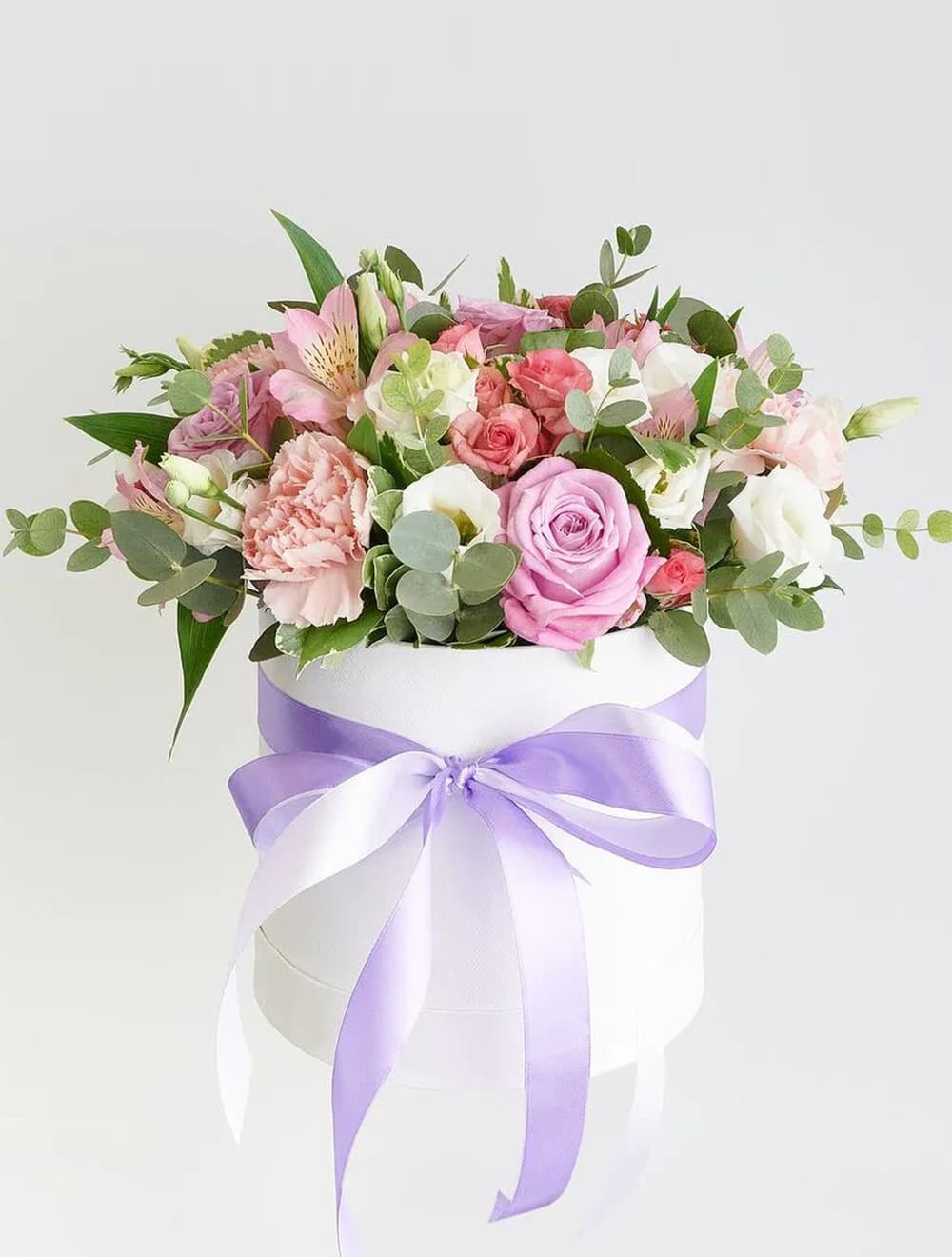 Шляпная коробка Rose&White