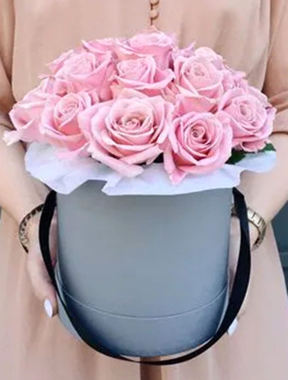 Шляпная коробка "Смузи"